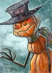 Frosty in the Rain